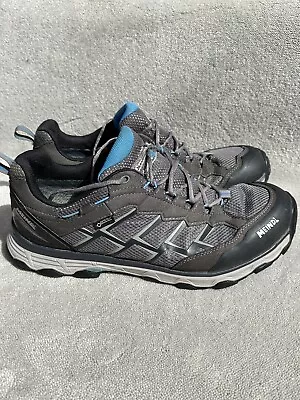 Meindl Activo GTX Walking Shoes UK9.5 EU44 Grey GoreTex Trail Running Trainers • £35