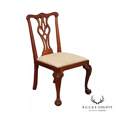 Craftique Chippendale Style Mahogany Side Chair • $365