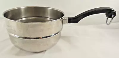 VTG Farberware Stainless Steel 6 7/8  Steamer Insert W/ Handle For 7  Saucepan • $12.99