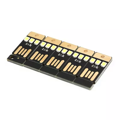 $1.28 • Buy 5PCS Night Lamp Mini Pocket Card USB Power LED 0.2W Light For Computer Lapthm