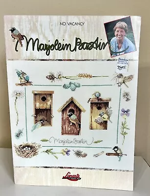 Marjolein Bastin No Vacancy Bird House Cross Stitch Pattern Chart Leaflet 3168 • $19.88