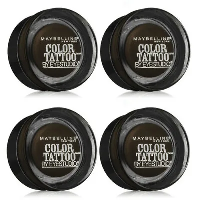 Lot Of 4: NEW Maybelline Color Tattoo Leather 24 Hour In 85 Deep Forest (Sealed) • $16.99