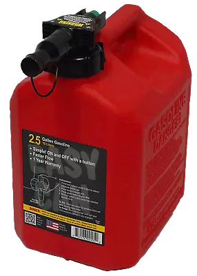 No-Spill 2.5 Gallon Easy Gas Can • $22.72