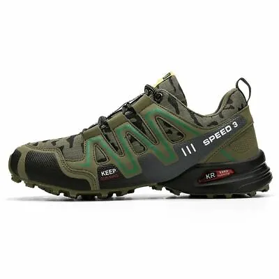 UK Speedcross3 Men's Hiking Shoes Outdoor Trekking Sneaker Sports Running Shoes • £24.24