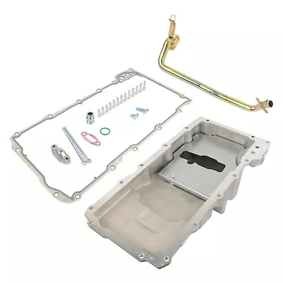 LS Swap Aluminum Oil Pan Retrofit Kit Low Profile For LS1 LS2 LS3 4.8 5.3 6.0 • $120