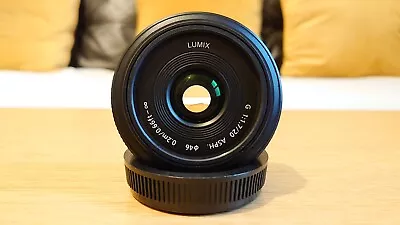 Panasonic Lumix G 20mm F1.7 M43 Micro Four Thirds MFT Lens • £174.99