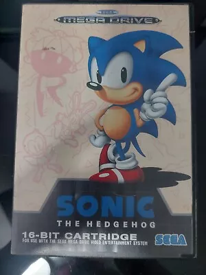 Sonic The Hedgehog For SEGA Mega Drive 1991 No Manual Tracked Post • $20