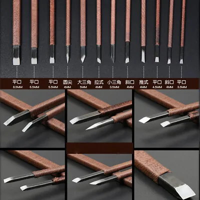 £10.91 • Buy Wood Carving Knife Chisel Kits Woodworking Whittling Cutter Hand Tool Cut Clamp