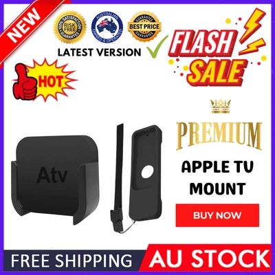 $24.45 • Buy Apple Tv Mount Holder Bracket Wall 4K 5th Gen Siri Remote Controls-AU