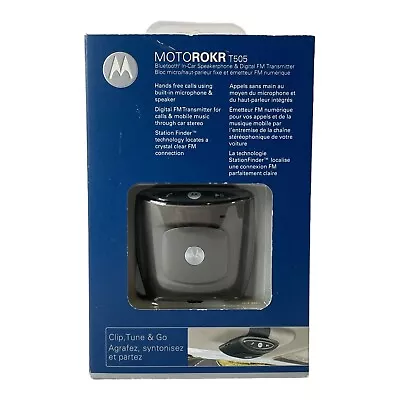 MOTOROLA T505 Bluetooth In-Car Speakerphone Handsfree Car Kit • $43.34