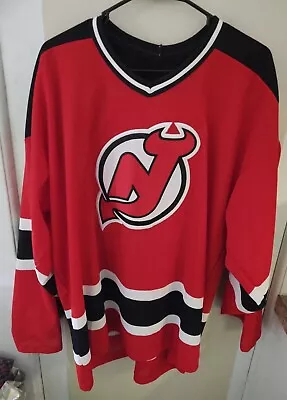 Vintage CCM NHL New Jersey Devils Red Hockey #93 (Doug Gilmour) Jersey Mens XL • $107.99