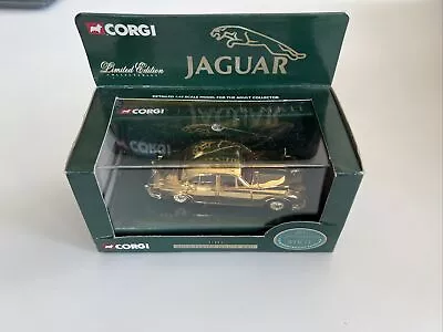 Corgi Jaguar MK II Gold Plated 40th Anniversary 1:43 Scale (01805) • $93.98