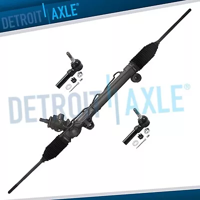 Front Power Steering Rack And Pinion Tie Rods For Pontiac Grand Prix Impala • $152.14