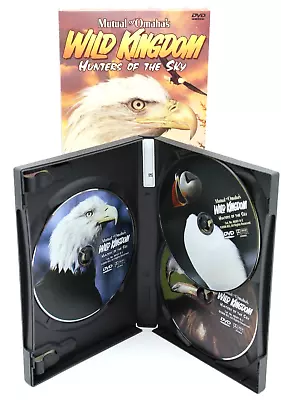 Mutual Of Omaha's Wild Kingdom Hunters Of The Sky DVD Set 10 Episodes On 3 Discs • $9.99