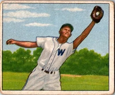 1950 Bowman #143 Eddie Stewart Good-VG Washington Senators • $6.99