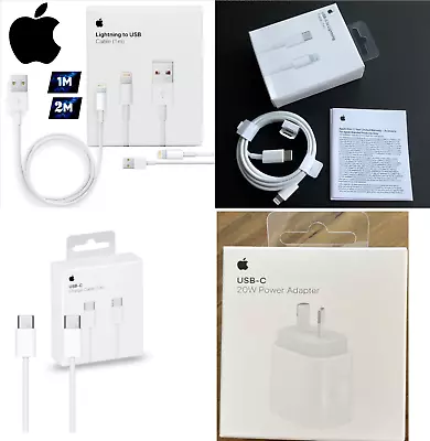 $17.50 • Buy GENUINE Original Apple Fast Charger Lightning USB C Cable For IPhone 15 14 13 12