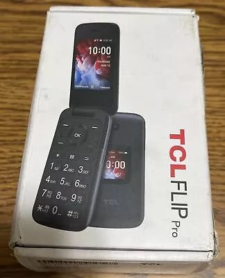 TCL FLIP Pro Basic Flip Phone - 4GB - Slate Gray (Verizon) 2.8  Screen • $30