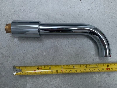 Crosswater Wall Mounted 205mm Chrome Plated Tap- SPOUT ONLY • £20