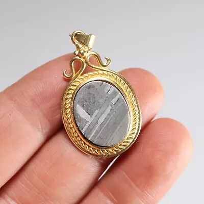 Iron Meteorite Pendant anniversary Gift Meteor Wish Necklace Pendant 102 • $9.99