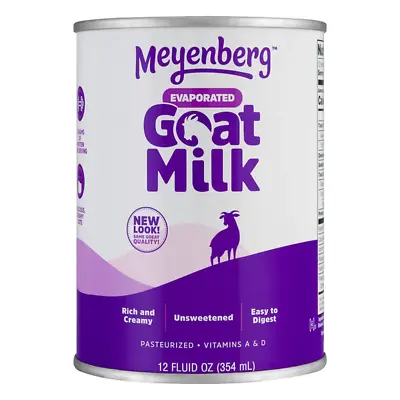 Meyenberg Evaporated Goat Milk Vitamin D 12 Fl Oz Can (Pack Of 1) • $5.49