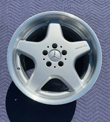 Mercedes R129 SL320 300SL SL500 SL600 9.5 X 18 18  Rear Wheel Rim Silver OEM • $399.99