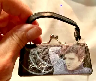 Elvis Presley Mini Coin Purse Direct From Memphis New W/Tags Solid 2 X3.5  • $9.77