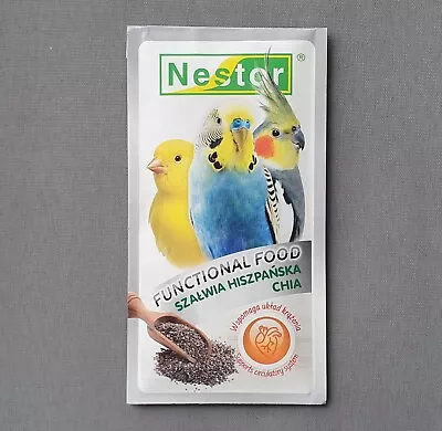 Bird Feed Complementary Food Canary Parrot Finches Budgie Pet Supplies Chia Seed • £3.89