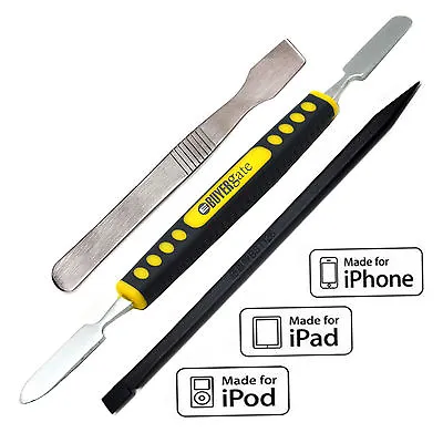 3 In 1 Metal Plastic Spudger Pry Opening Tool Kit For Laptops IPhones & Tablets  • £3.95