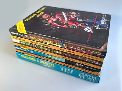 Vintage Dungeons And Dragons Gaming Books Lot Of 6 Boxed Expert Set And Modules • $649