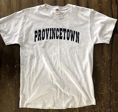 Vintage Provincetown T-Shirt Men’s Size Large Fruit Of The Loom  • $24.99