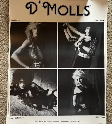 Set Of 5 D’Molls Poster 24”x18” • $55