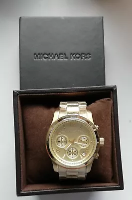 Michael Kors Mid-Size Runway MK5055 Wrist Watch For Women Boxed • $169.90