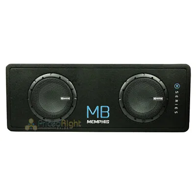 Memphis Audio 8  Loaded Subwoofer Enclosure 3500W RMS Dual 2 Ohm MBE8D2 • $449.95