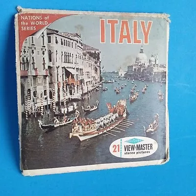 Sawyer's View-master B180 Italy Nations Of The World • $29.99