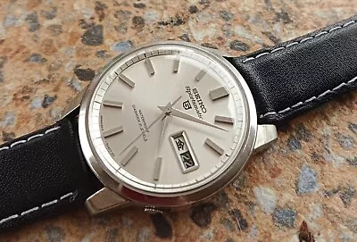 Vintage Seiko 5 Sportsmatic 21 Jewels 6619 8140 JDM August 1966 Kanji • $149