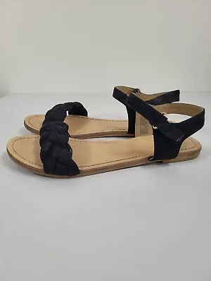 H&M Black Girls Sandals. Size EU 36. UK3 • £4
