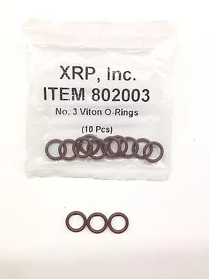 $8.99 • Buy XRP 802003 -3 3AN Viton® O-ring For Race Hose Fittings & Plumbing Line-Lot Of 5