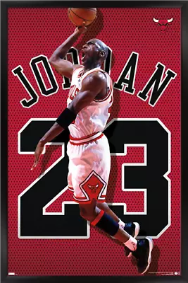 Michael Jordan - Jersey Poster • $54.99