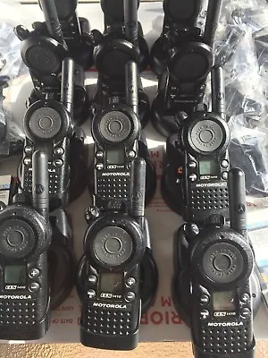 12 Motorola CLS1410 2-way Radios With Single Charger  Use Excellent Condition • $1700