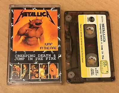 Metallica - Creeping Death & Jump In The Fire (1990) Cassette Made In Turkey • $24