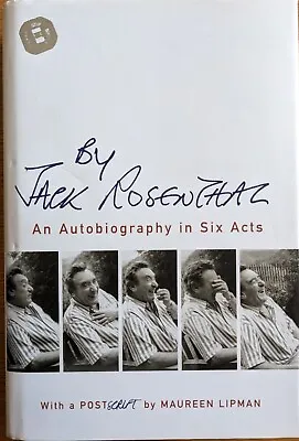 BY JACK ROSENTHAL An Autobiography. SIGNED By Maureen Lipman. • £9.50