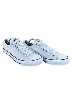 Converse All Star Chuck Taylor OX Shoes Unisex Men's US 10 Women's US 12 White  • $29.95