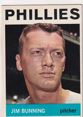 1964 Topps Jim Bunning Philadelphia Phillies #265 (review Pics) (vg-ex) Jc-4038 • $1.99