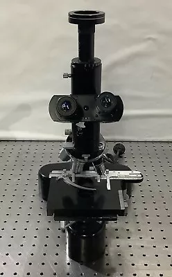  Ernst Leitz Wetzlar Trinocular Microscope W/ 5 Objectives • $430