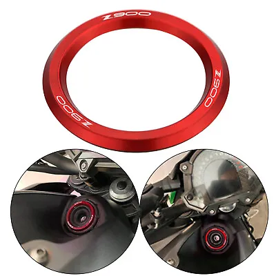Ignition Hole Cover Accessories Supplies For Kawasaki Z900   2017 Red • £10.91