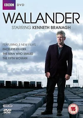 Wallander Series 2 DVD (2010) Kenneth Branagh Brand New & Factory Sealed • £9.99