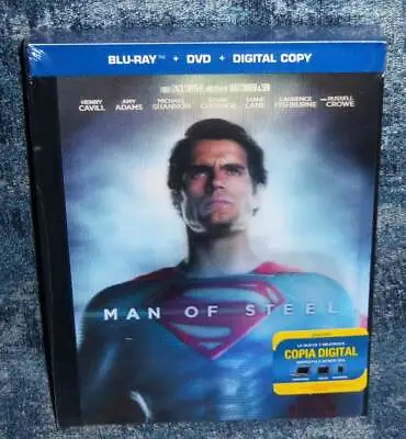 New Rare Oop Target Superman Man Of Steel Digibook Blu Ray & Dvd Movie 2013 • $19.95