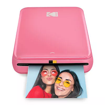 Kodak Step Mobile Instant Photo Printer Zink 2x3 Mini Printer (Pink) • $37.20