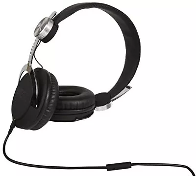 $44.25 • Buy New WeSC Bass DJ Unisex Headphones With Microphone - Black/Silver One Size NIB