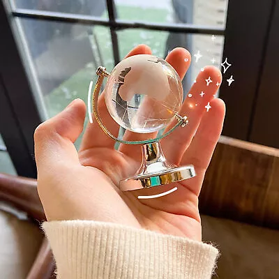 Round Earth Globe Creative Easy-cleaning Crystal Ball Mini • $8.55